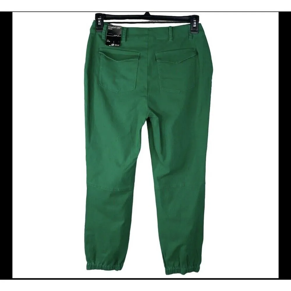 INC International Concepts SZ 2 Straight Leg Crop Jeans Mid - Image 5