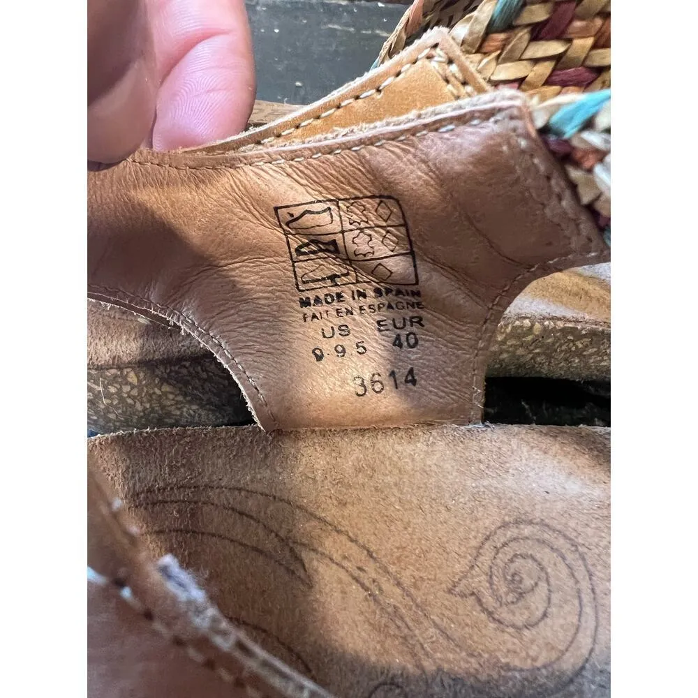 Vince Sophie Espadrille Leather Wedge Nude 8 - Image 6