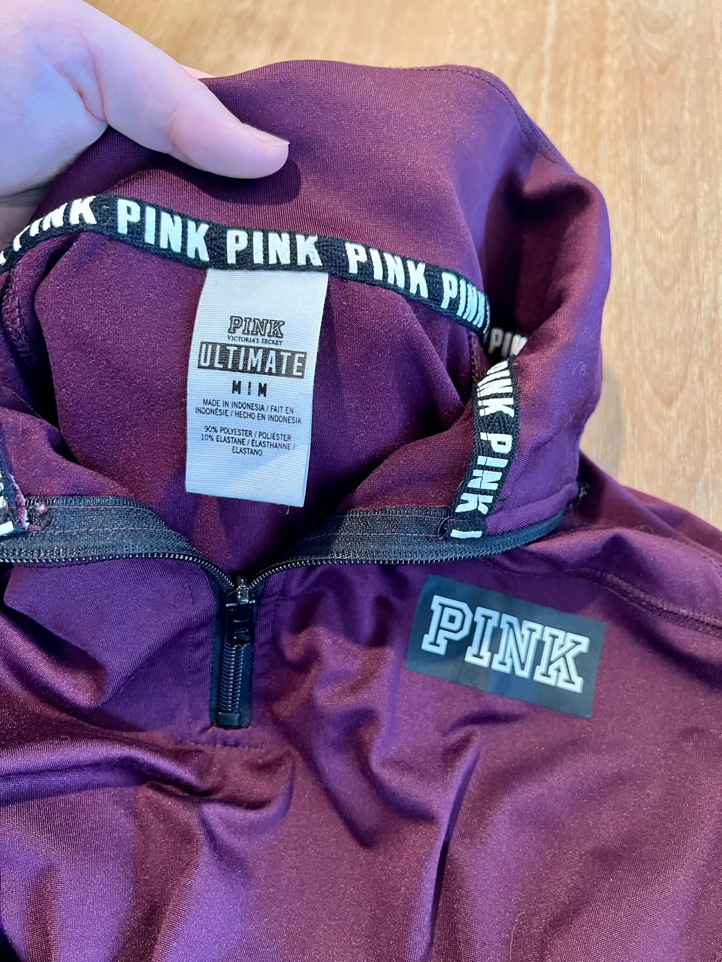 Victoria's Secret VS Pink Ultimate Athletic Half Zip Jacket - Image 4