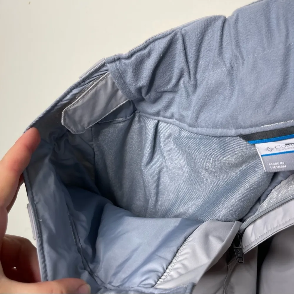 Columbia Women's Modern Mountain 2.0 Insulated Ski Pants sz S in light grey - Image 8