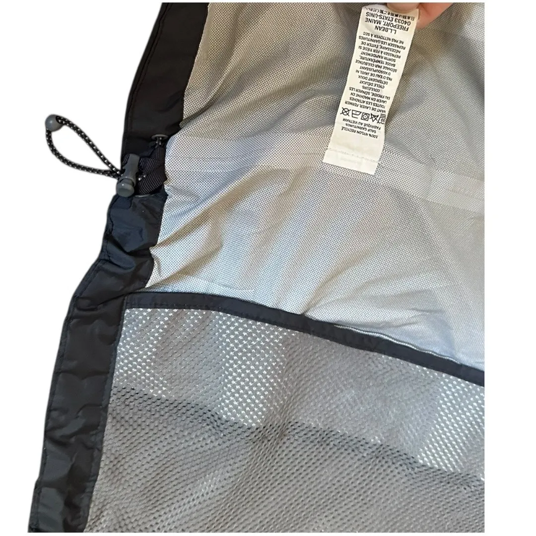 L.L.Bean Trail Model Black Rain Jacket extra small waterproof lightweight coat Size XS - Image 12