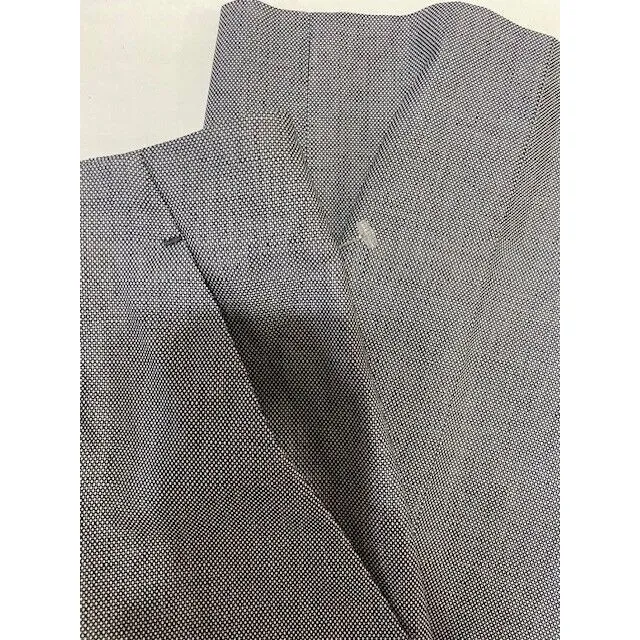 New 28 x 25 Womens Designer Prada Milano Pants 38 2 Crop Gray Black White Slacks - Image 10