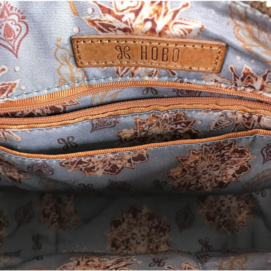 HOBO VTG Leather Crossbody Bag Brown Timeless Everyday Travel Work Minimalistic - Image 11