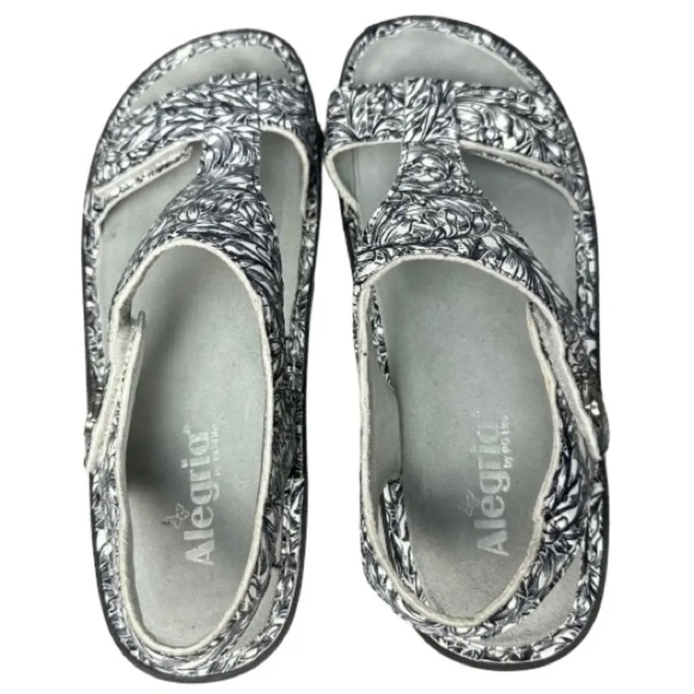 Alegria By PG Lite Women's Kendra Wedge Sandals Ken-769 size 42 US size 11.5/12 - Image 6