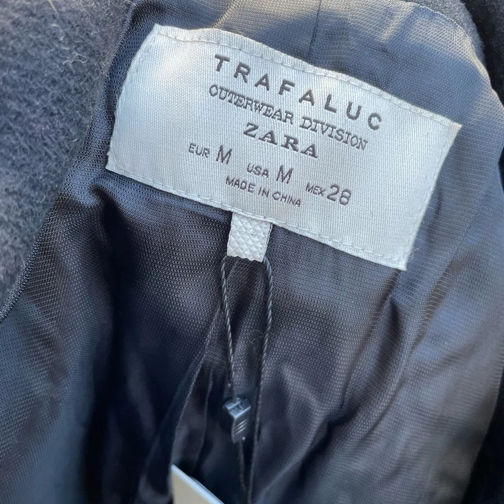 NWT ZARA WOOL BLEND SHORT COAT - Image 27