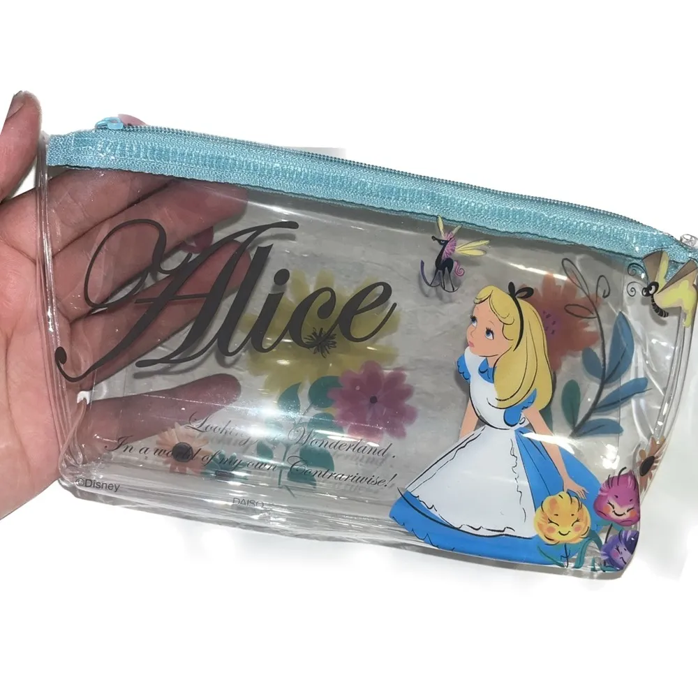 NWT Disney’s Alice in Wonderland Boat Shaped Zipper Storage Pouch Bag - Image 3
