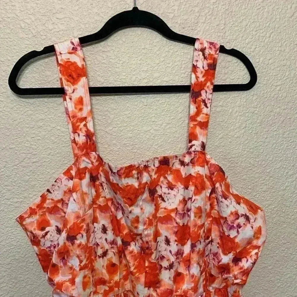 Chelsea 28 floral mini skirt sz 2x plus size summer spring preppy graduation - Image 2