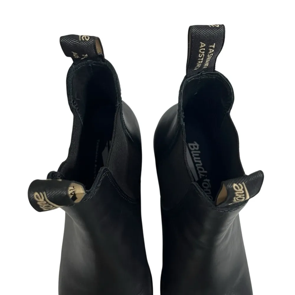 Blundstone 2365 Heeled Chelsea Boots Black Leather Women’s Size 7.5 - Image 8