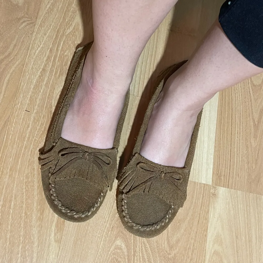suede moccasins - size 6 - Image 8