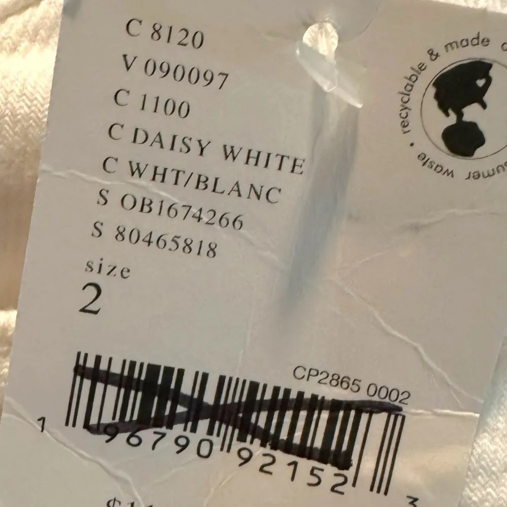 Free People Come As You Are Denim Maxi Skirt in White Size 2 NWT - Image 13