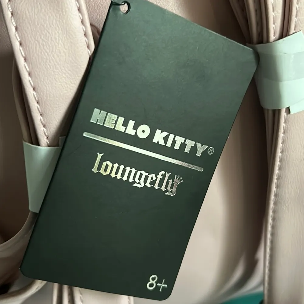 New Loungefly Hello Kitty Sushi Rolls Graphic Vegan Leather Mini Backpack - Image 6