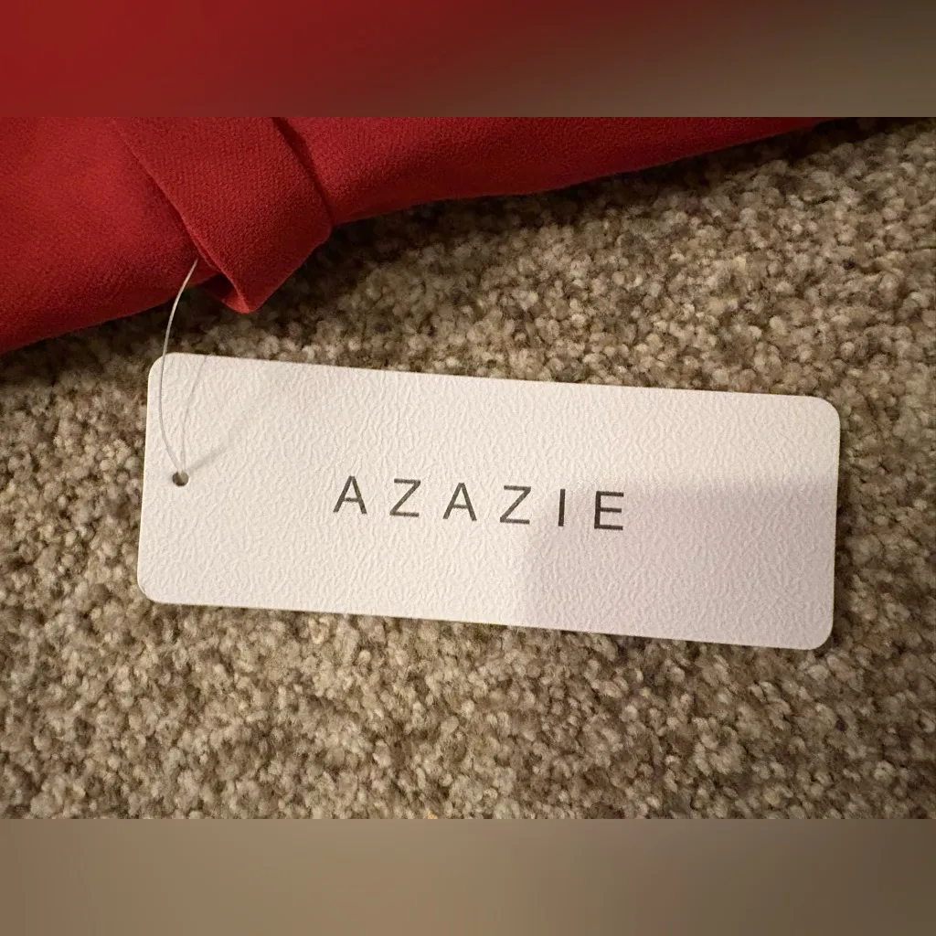 NWT Azazie Hunter Dress in Terracotta | Size: A16 - Image 2
