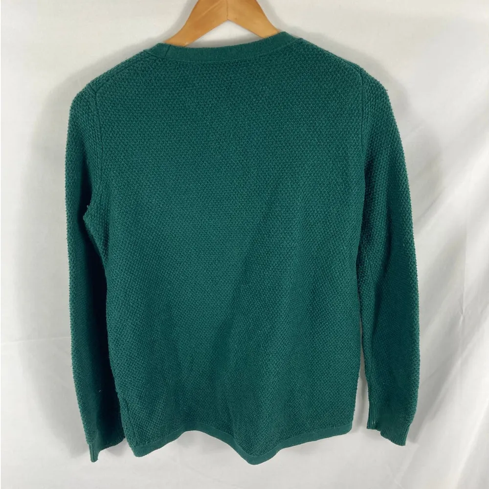Madewell Feature Pullover Sweater Green Size Small - Image 4