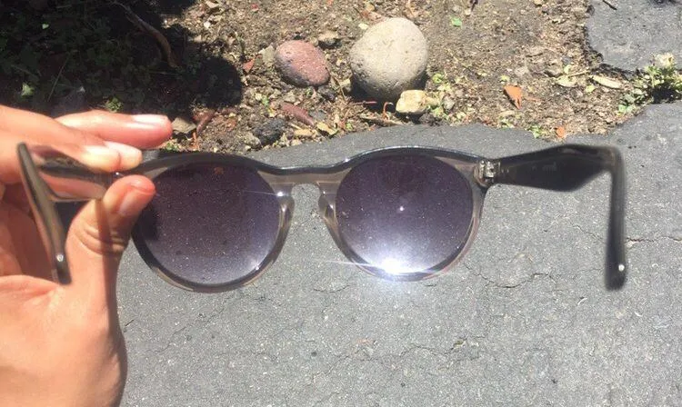 Rounded Sunglasses - Image 3