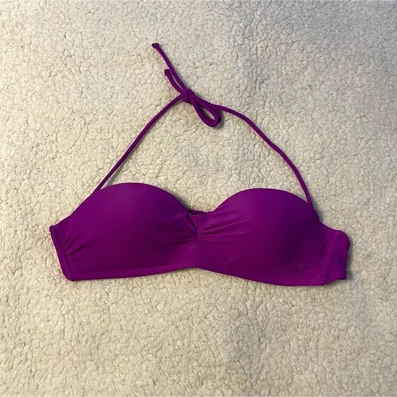 Op Purple Swimsuit Top - Medium - Image 2