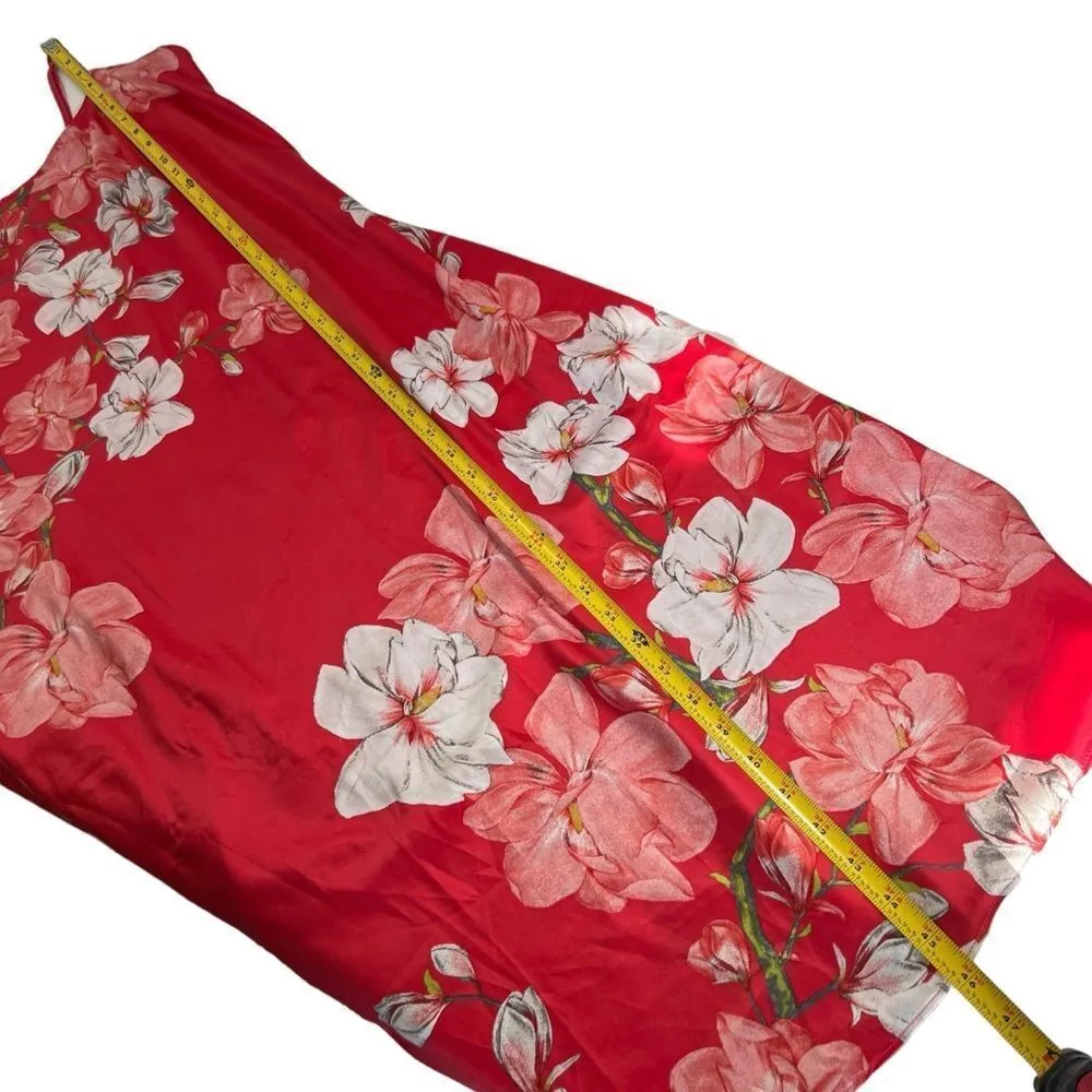 Natori Magnolia Floral Print Satin Chemise Gown - Image 7