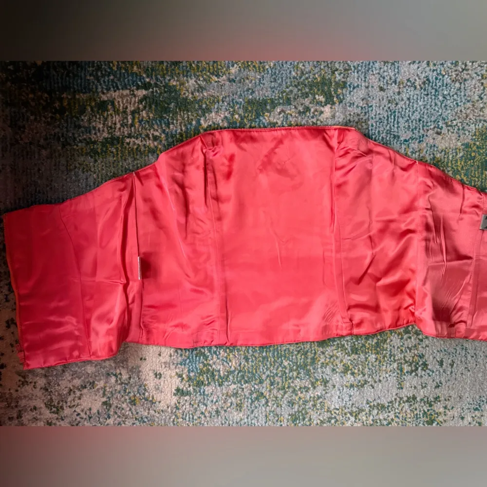 Vintage 2000 Jessica McClintock Gunne Sax strapless skirt set, size 13 - Image 9