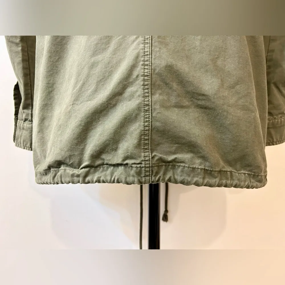 Forever 21 Army Green Utility Jacket Size Small - Image 5