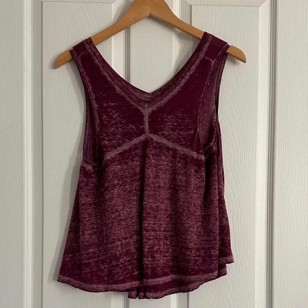 We the Free Maroon Tank Top - Image 3