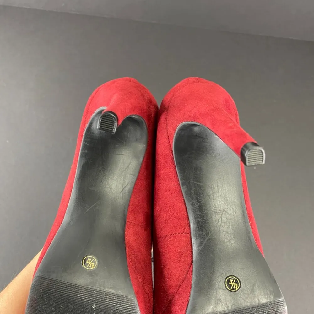 Chinese Laundry Red Pumps Size 6.5 - Image 7