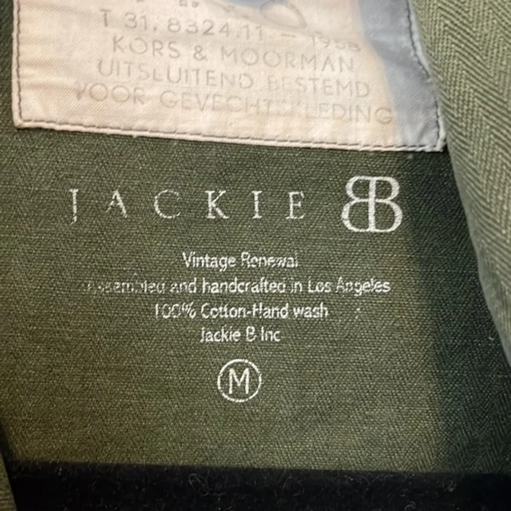 Vintage renewal Jacks B military utility patched jacket Size M - Image 6