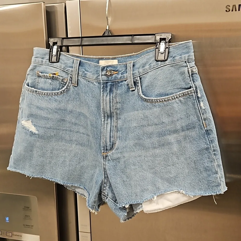 💕FAVORITE DAUGHTER💕 The Juni High Waist Cutoff Denim Shorts ~ Brooklyn 31 NWT - Image 13