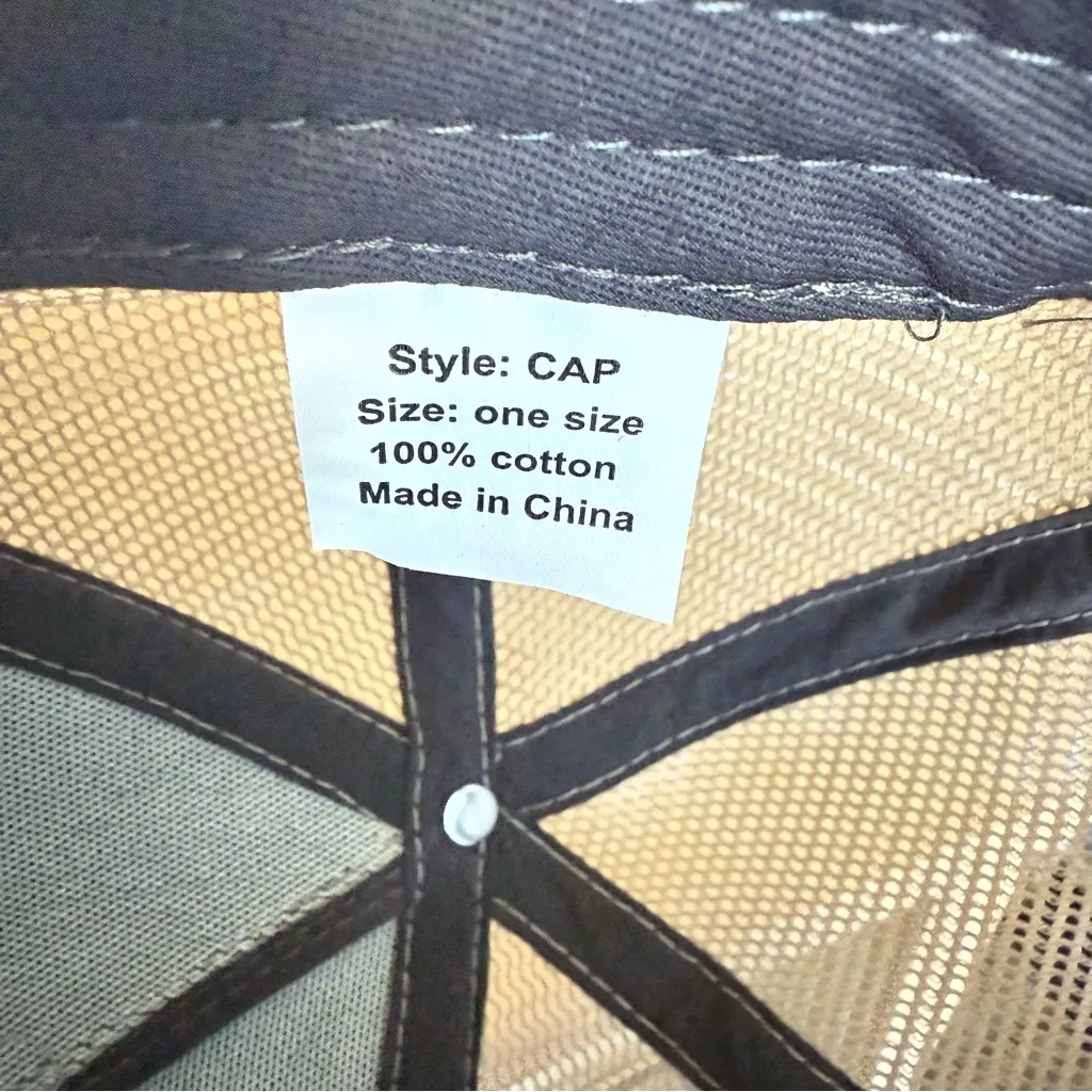 Kenny K Signature Elephant Trucker Hat Cap, Gentle Giant | One Size Gray - Image 6