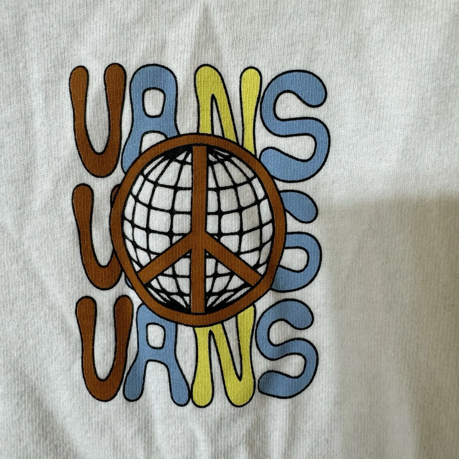 Y2K‎ VANS Glow Bully Womens Crop Tee Super Cool Street wear - Size S STREETWEAR - Image 5