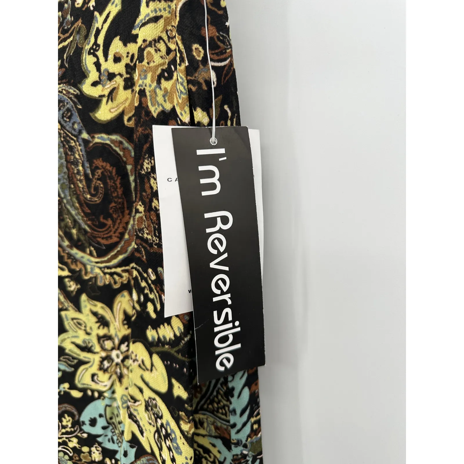 Unbranded Reversible Maxi Skirt Size XL NWT Boho Grunge Whimsigoth Dark Fairy - Image 9