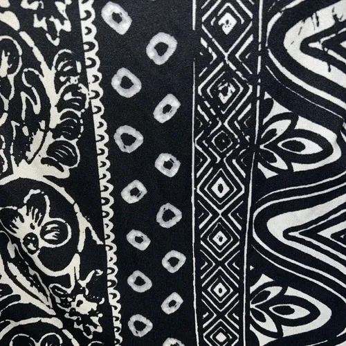 WHITE HOUSE BLACK MARKET Silk Tribal Beaded Neck Halter Top Shelf Bra EUC‎ XS - Image 7