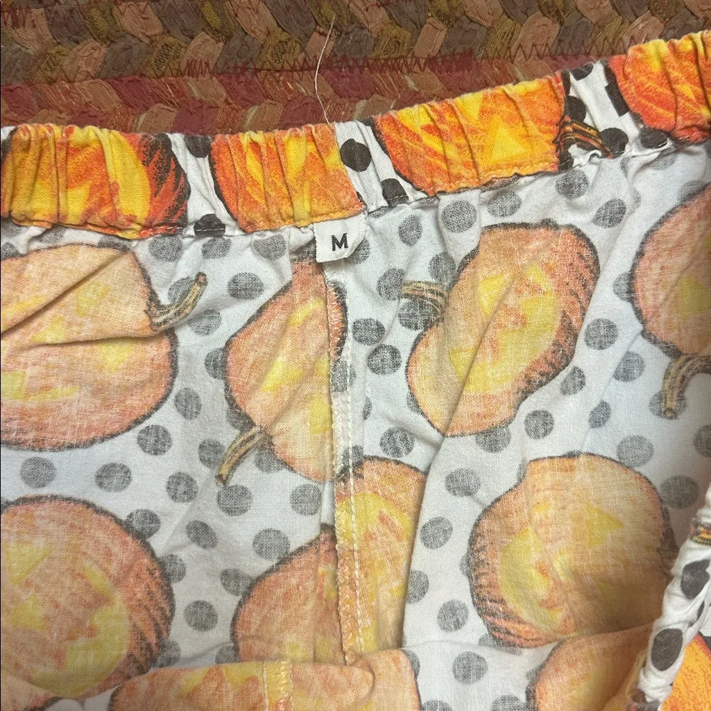 JOE BOXER PUMPKIN PRINT JACK O LANTERN PAJAMA PANTS - Image 3
