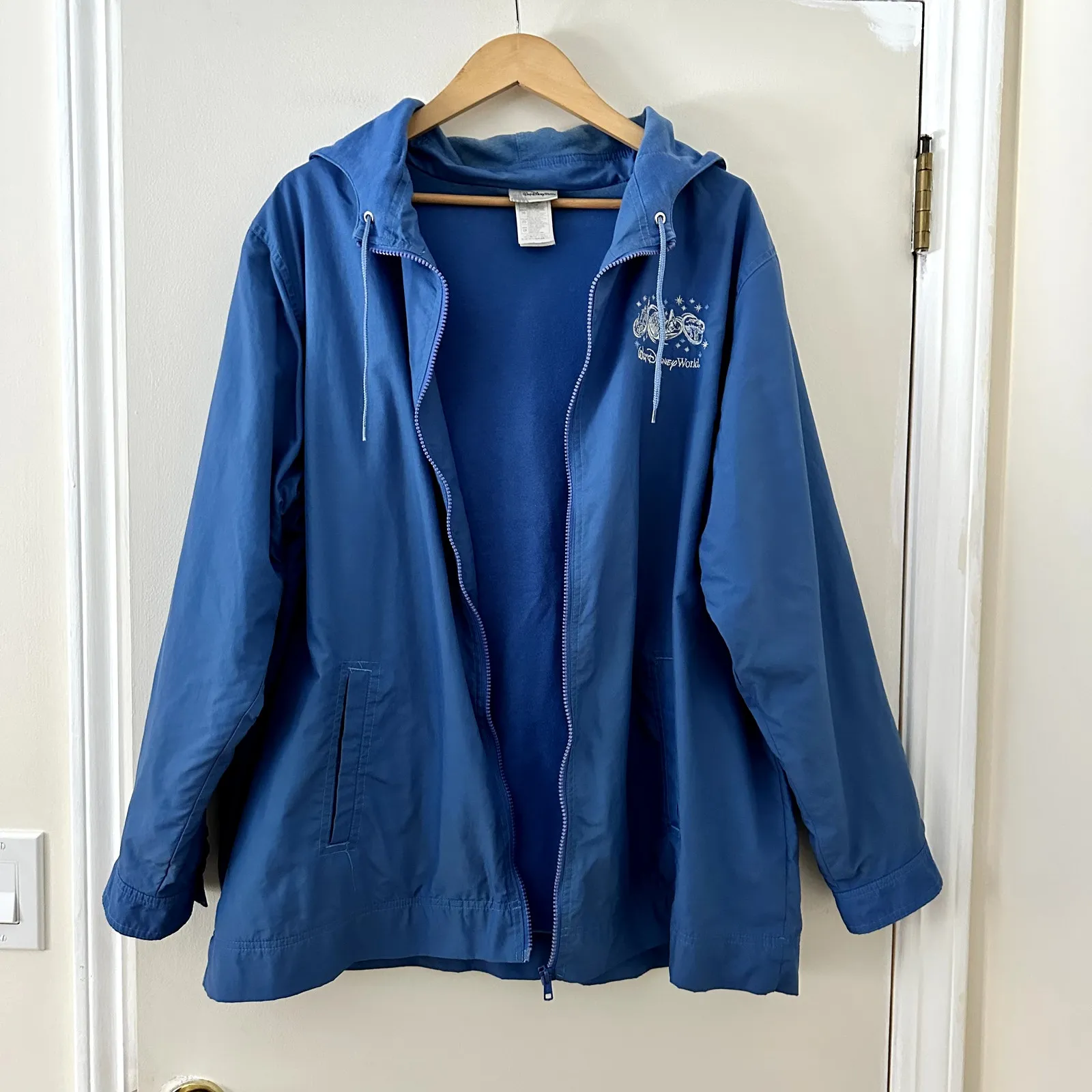 Walt Disney World Windbreaker Jacket Sz 2X Blue - Image 6