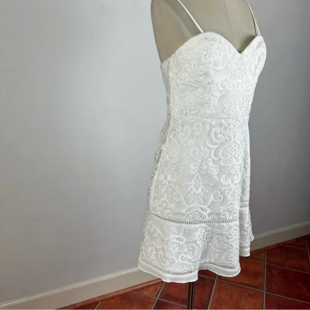 Bardot Lilya Dress in Ivory - Image 3