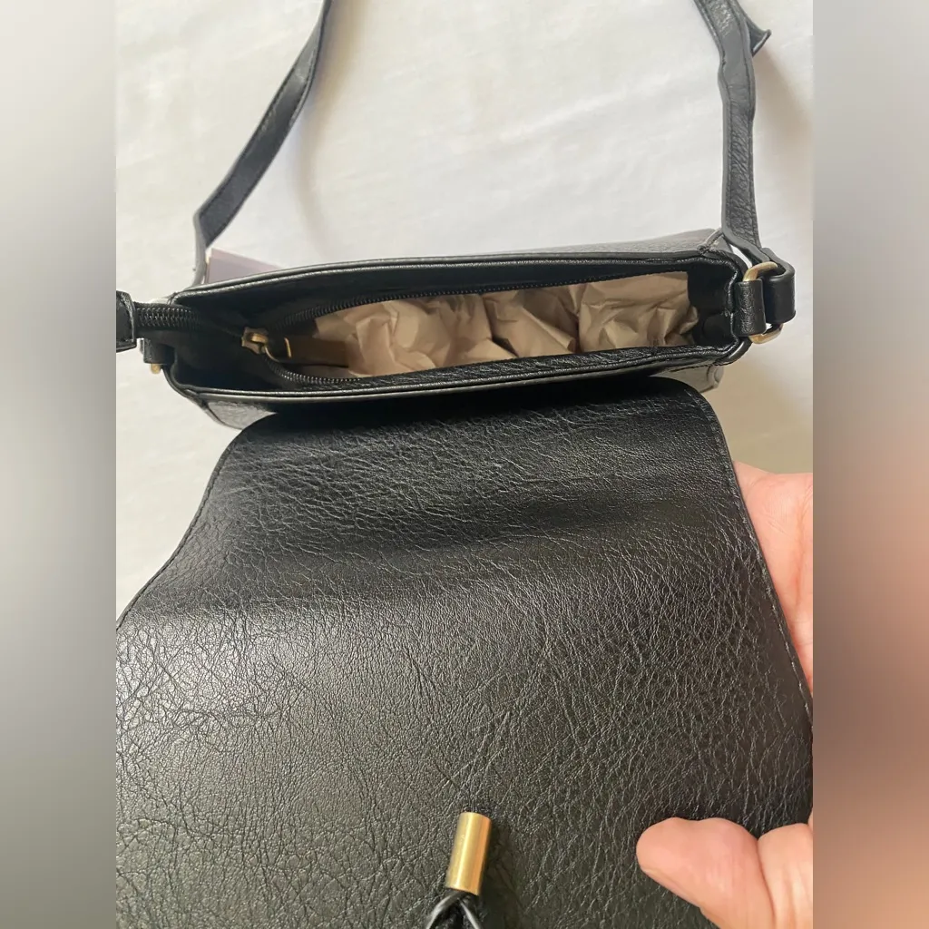 Metro‎ Muse USA Saddle Bag PU Leather Black - Image 6