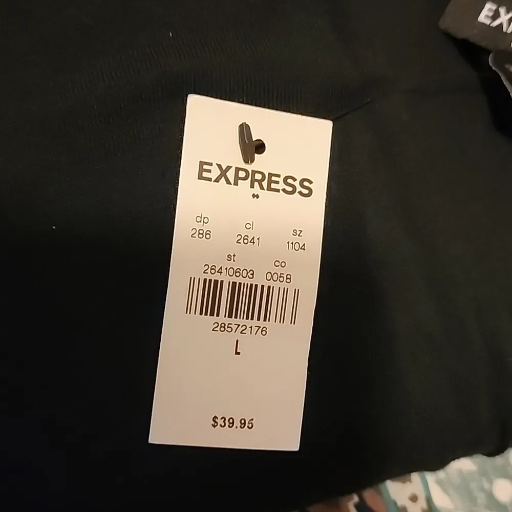 Black Sleeveless Bodysuit. V-neck.  NWTS Women’s Sz L. - Image 6