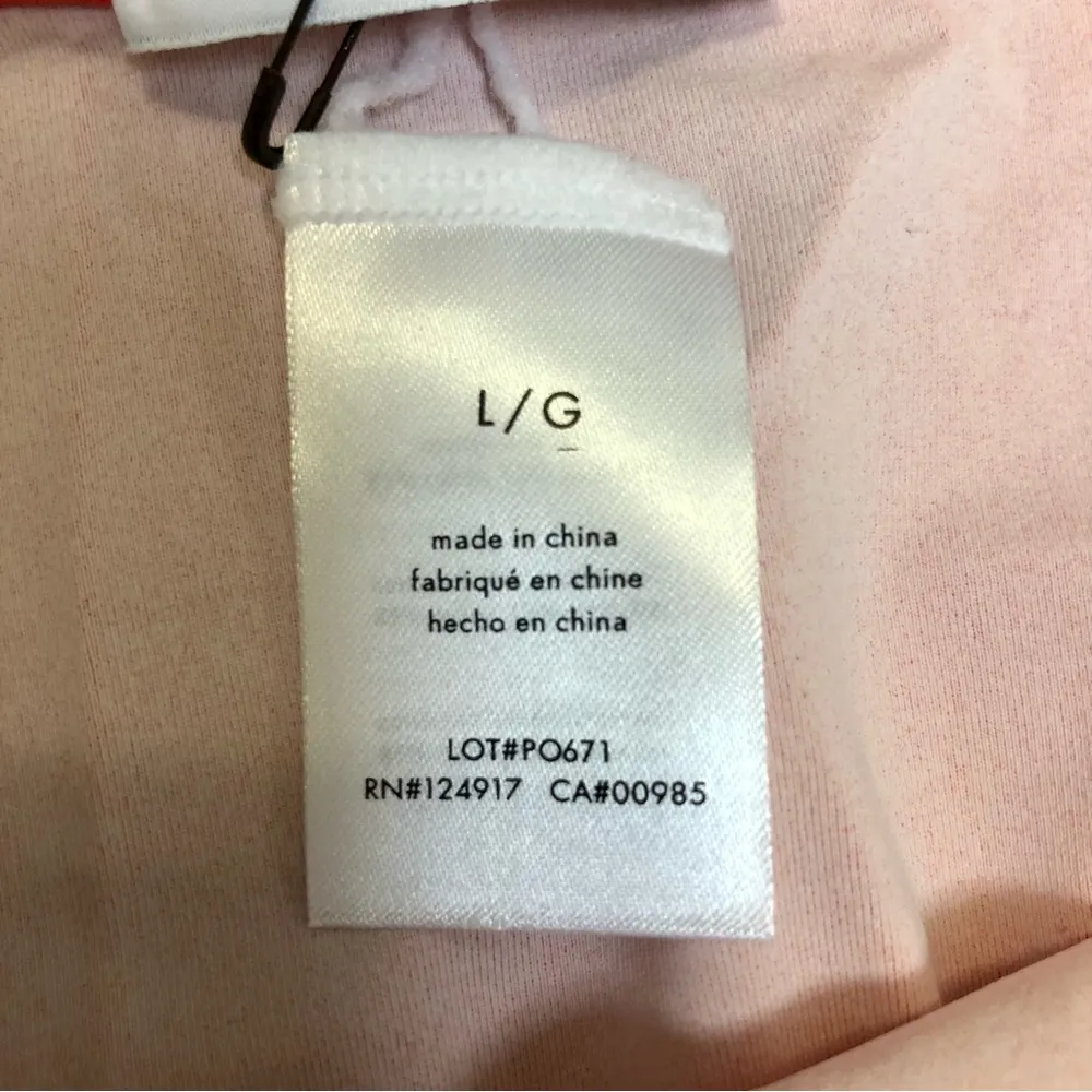 NWT WeWoreWhat Tube Mini Skirt Gradient Fade Neon Pink Orange Grapefruit size L - Image 11