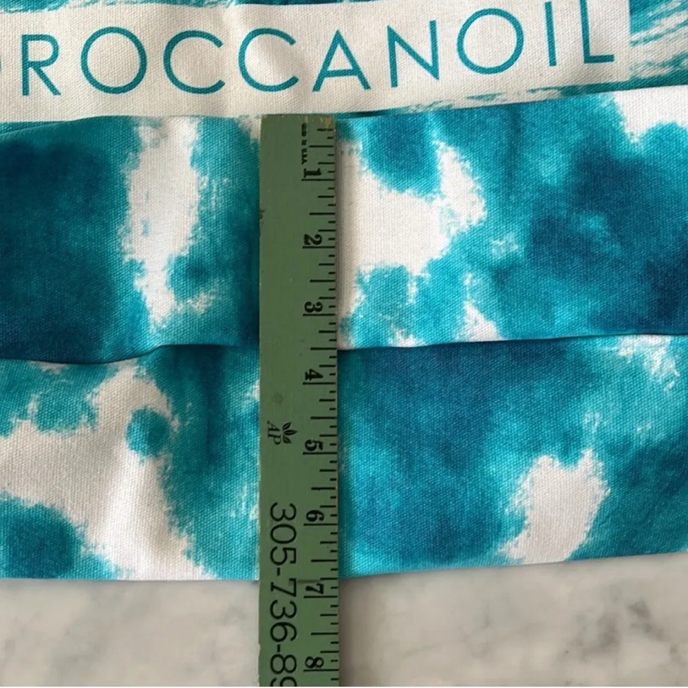 Large Moroccanoil turquoise tie - Image 10
