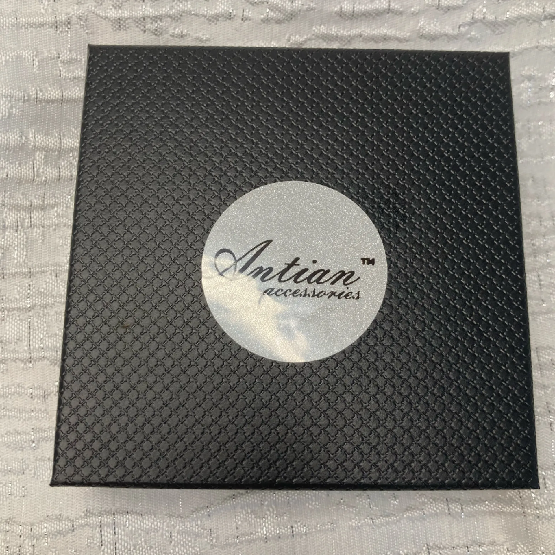 Antian Accessories™ Heart Zirconia Set Necklace Ring Earrings Silver - Image 6