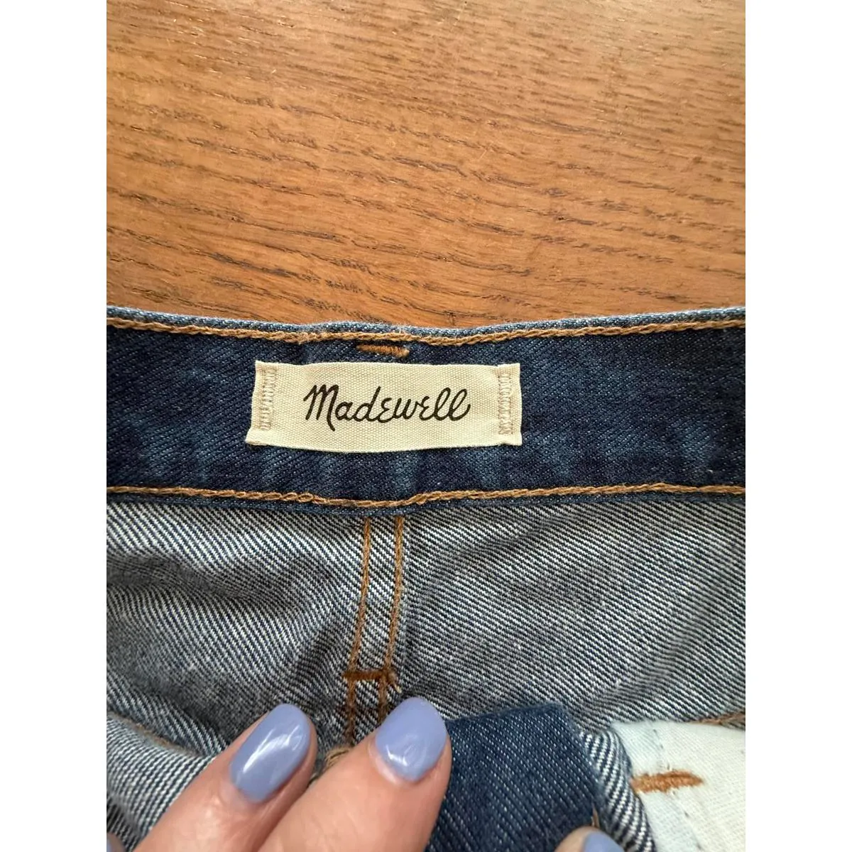 Madewell High-Rise Denim Shorts - Image 3