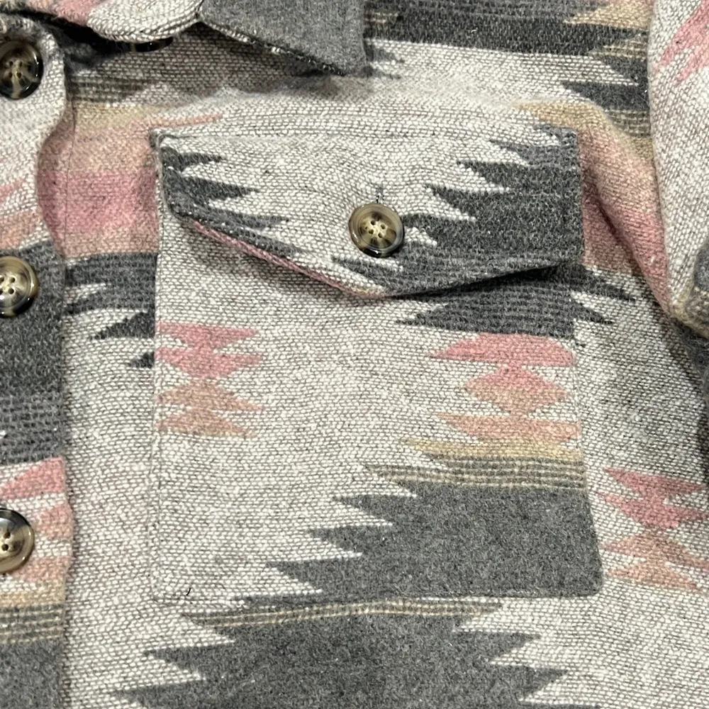 FINAL PRICE L.I.F.E Life is for Eternity Aztec Jacket Gray - Image 3