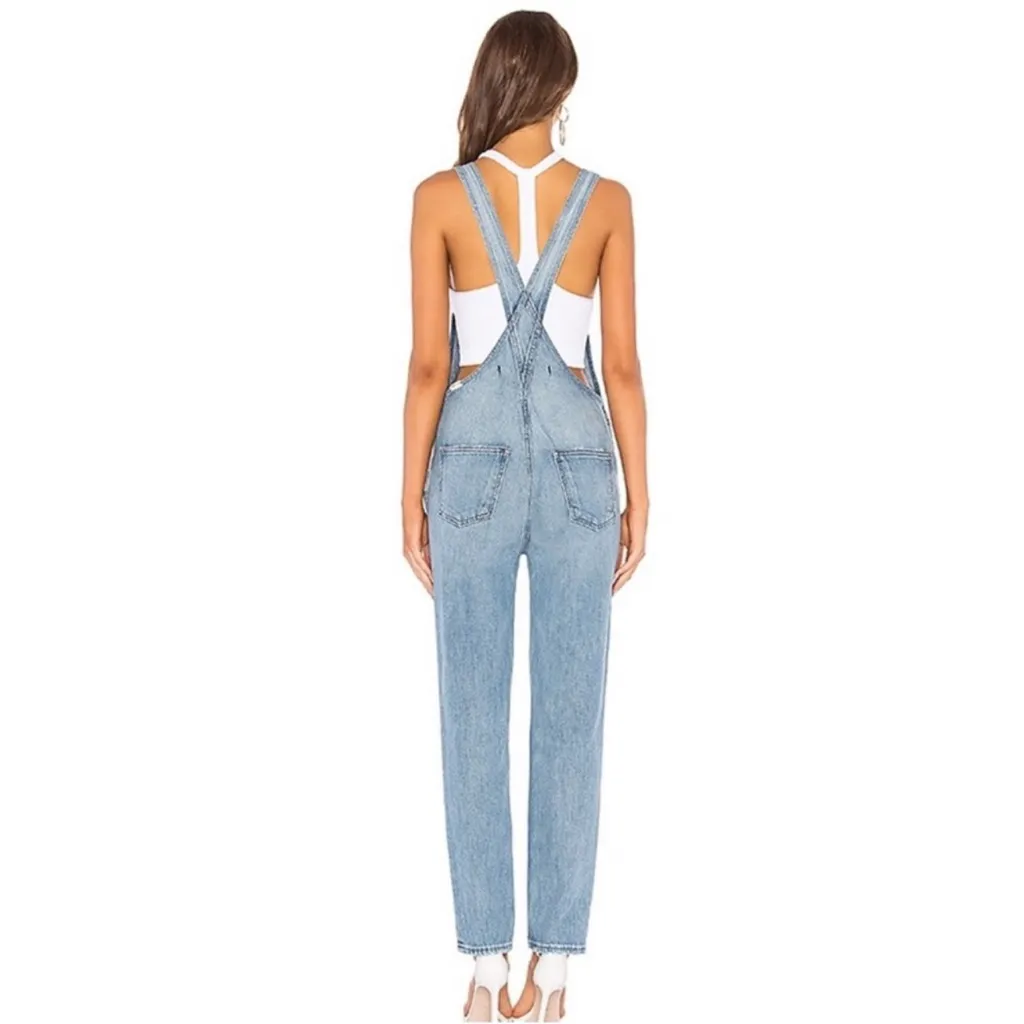 Lovers And Friends Carson Overall in Maddox Denim Size Medium - Image 2