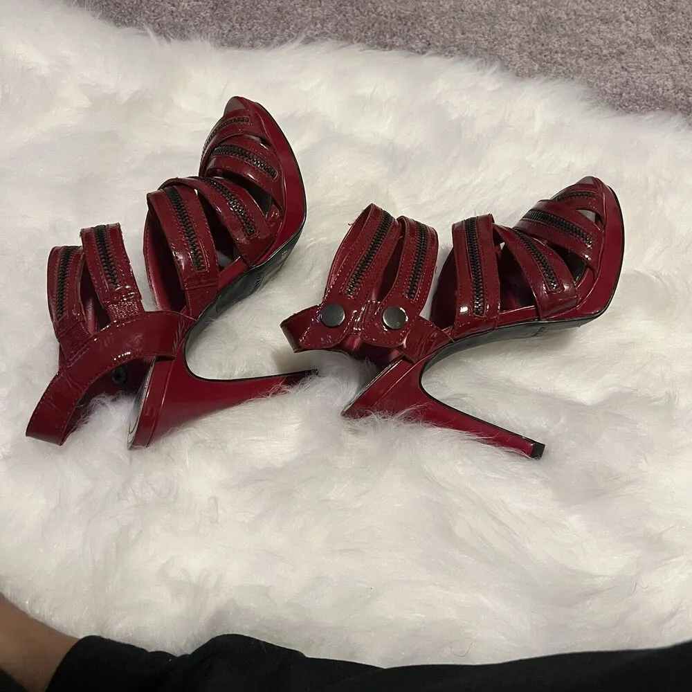 Gianni Bini Women’s Pumps 6.5 M Zip Details - Image 4