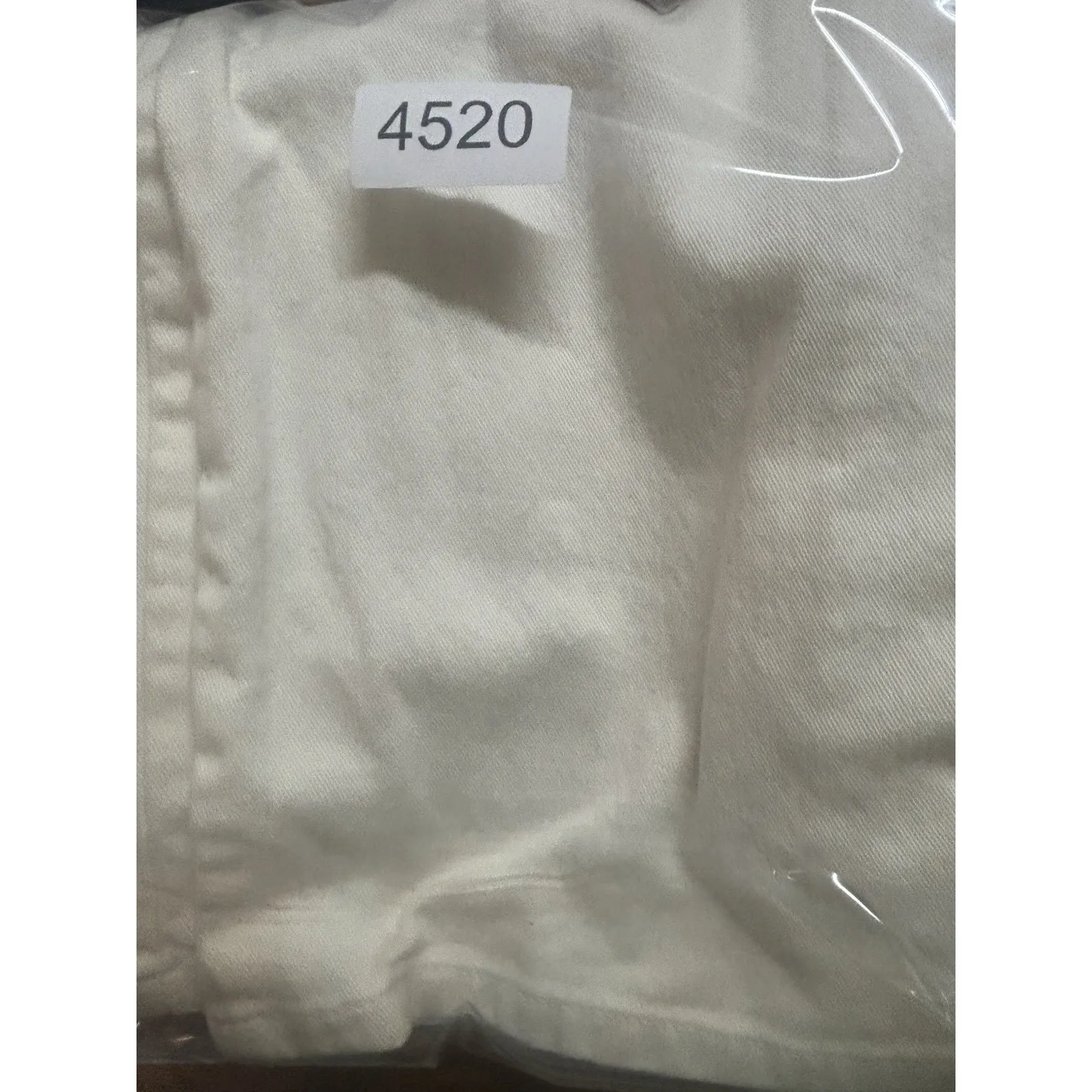 garnet hill relaxed 5 pocket jeans size 12 White Straight Leg - Image 13