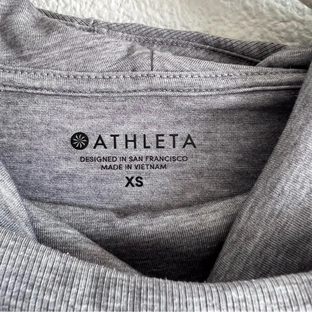 Athleta Essence Hooded Tunic Grey Heather - Image 6