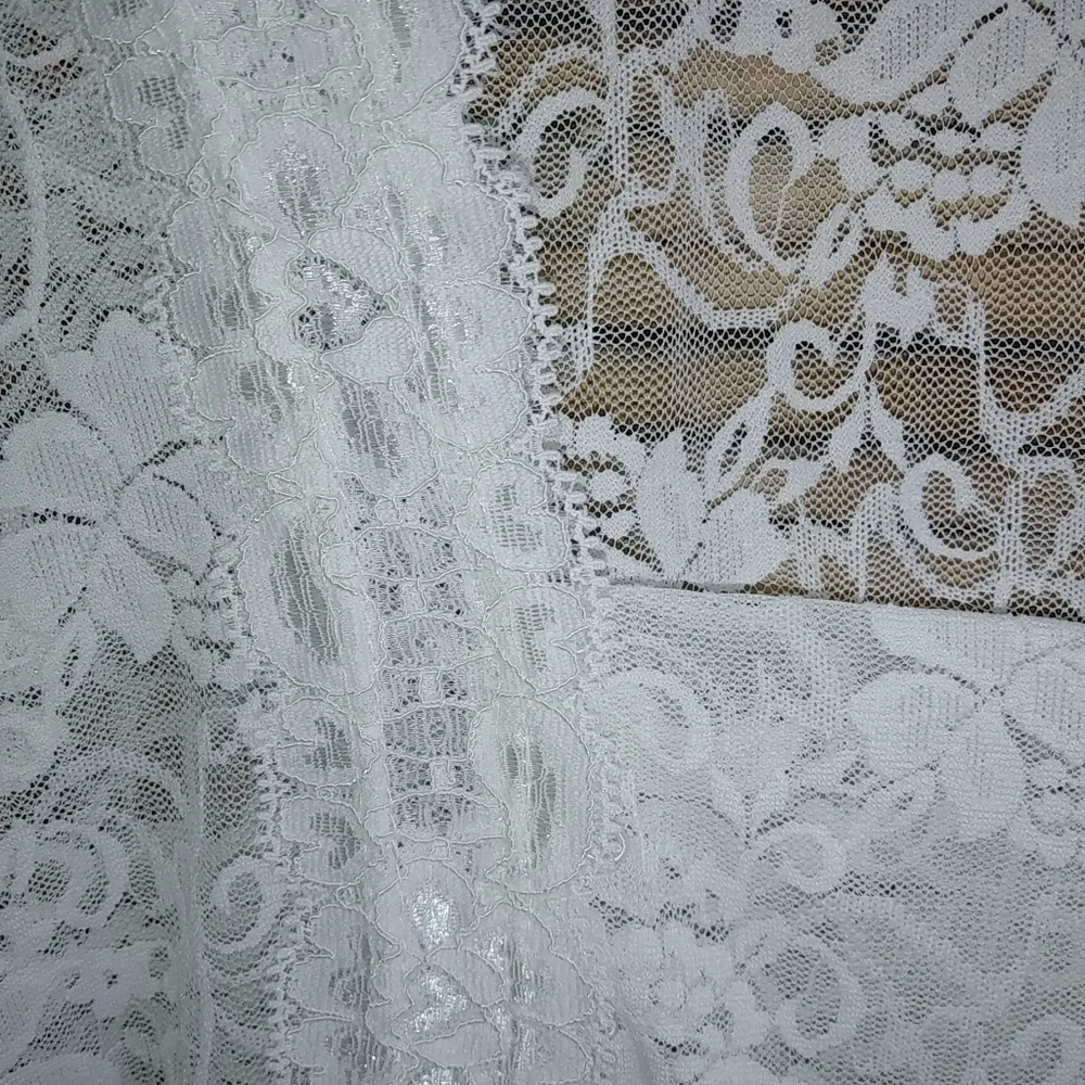 Fashion Bug 26 28 White Lace Over Top Plus - Image 3