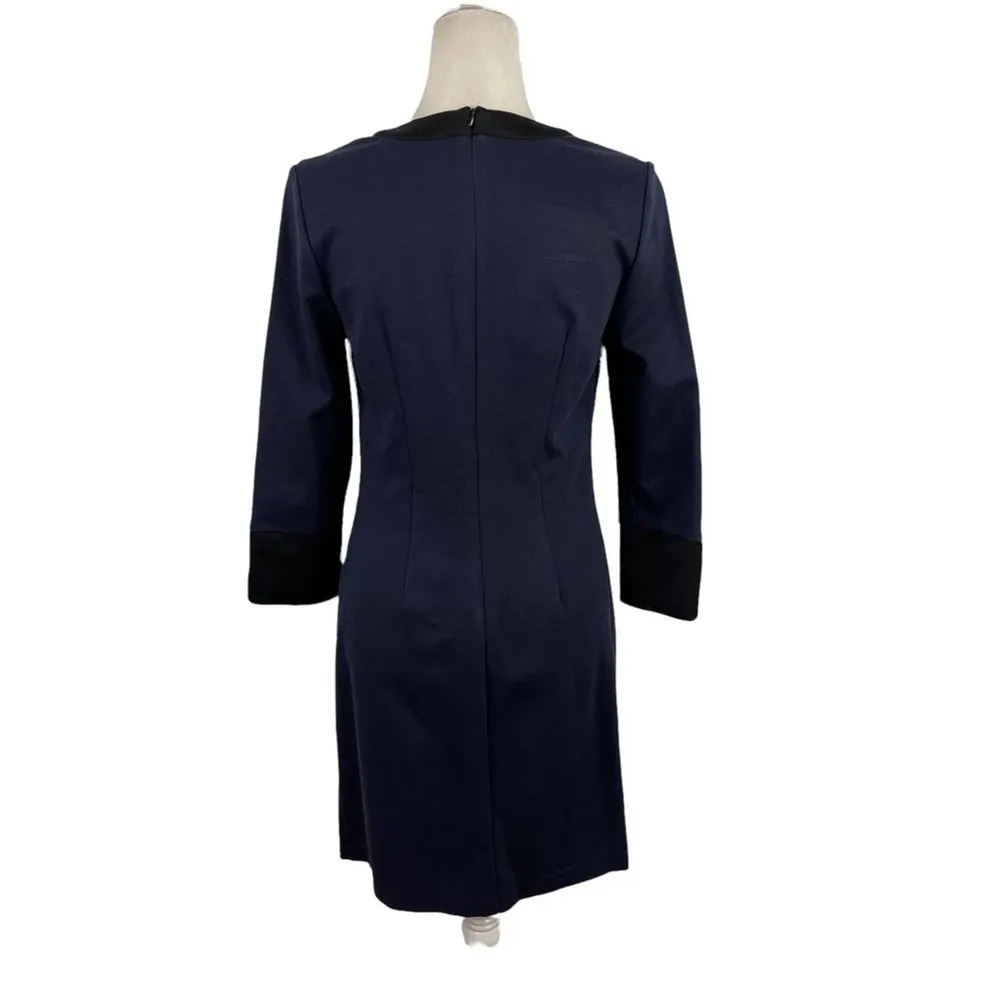 BODEN JOSIE PONTE NAVY DRESS J0288 DAY DRESSES SIZE 6 - Image 8