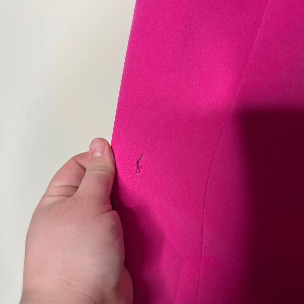 TOCCIN X RTR Pink Oversized Bow Sleeve Mini Dress sz 2 - Image 11