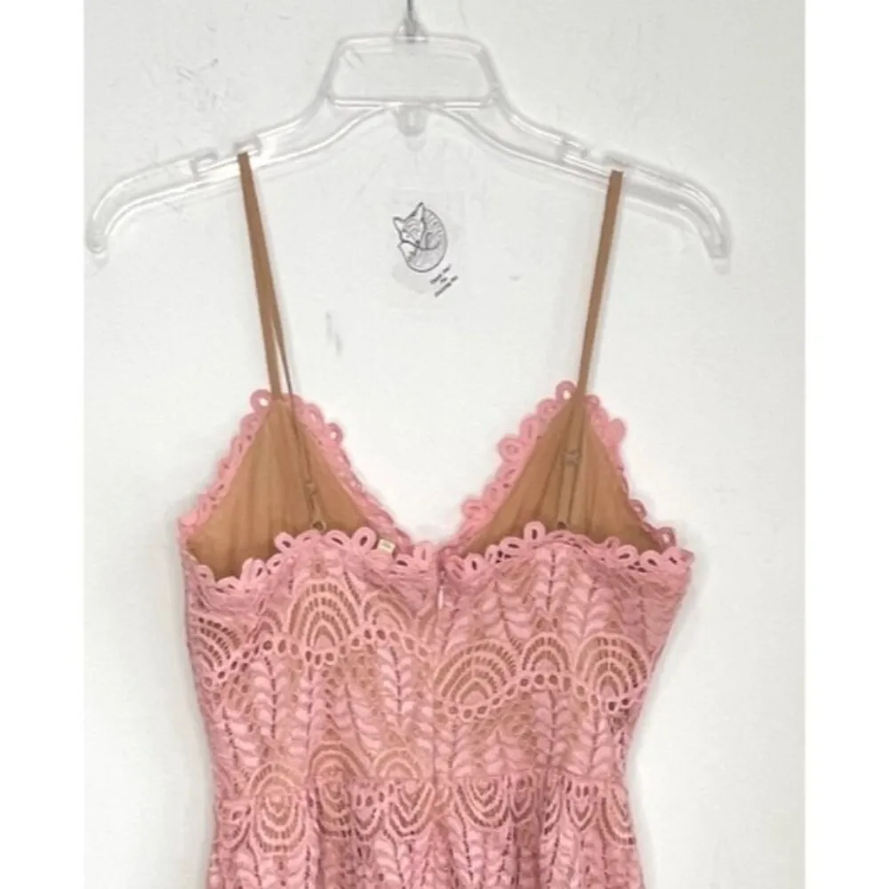 Current Air Anthropologie Lace Dress Sleeveless Knee Length Size S - Image 5