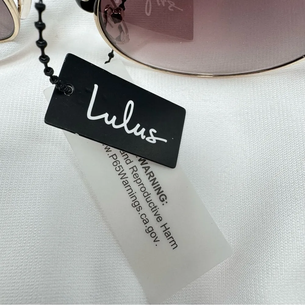 Lulu’s Tortoiseshell Horn Rim Rounded Half Frame Sunglasses Blocks 100% UVA UVB Brown - Image 8