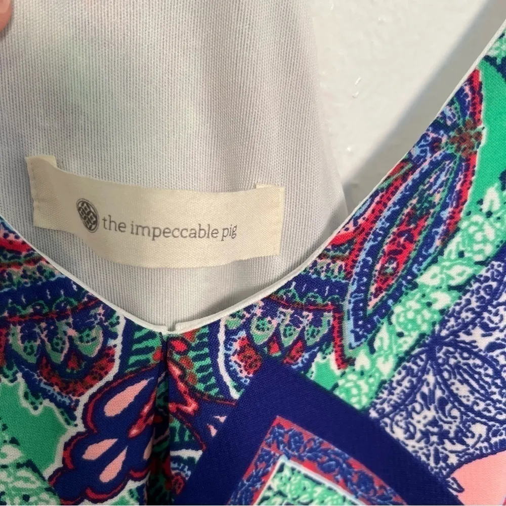 The Impeccable Pig Mini Swing Dress Geometric - Image 11